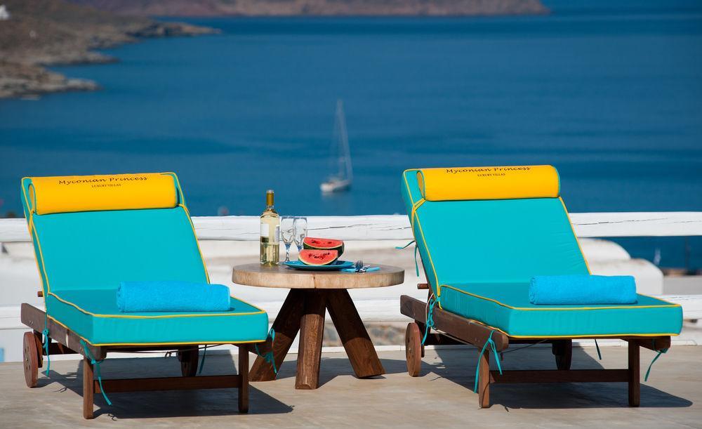 Myconian Princess Luxury Villas カラファティス エクステリア 写真